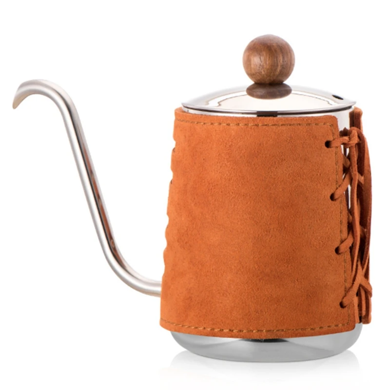 Practical 0.5L Stainless Steel Coffee Pot Handleless Anti-Hot Drip Kettle Coffee Maker with Gooseneck Spout Coffee Tea Pot
Practical 0.5L Stainless Steel Coffee Pot Handleless Anti-Hot Drip Kettle Coffee Maker with Gooseneck Spout Coffee Tea Pot