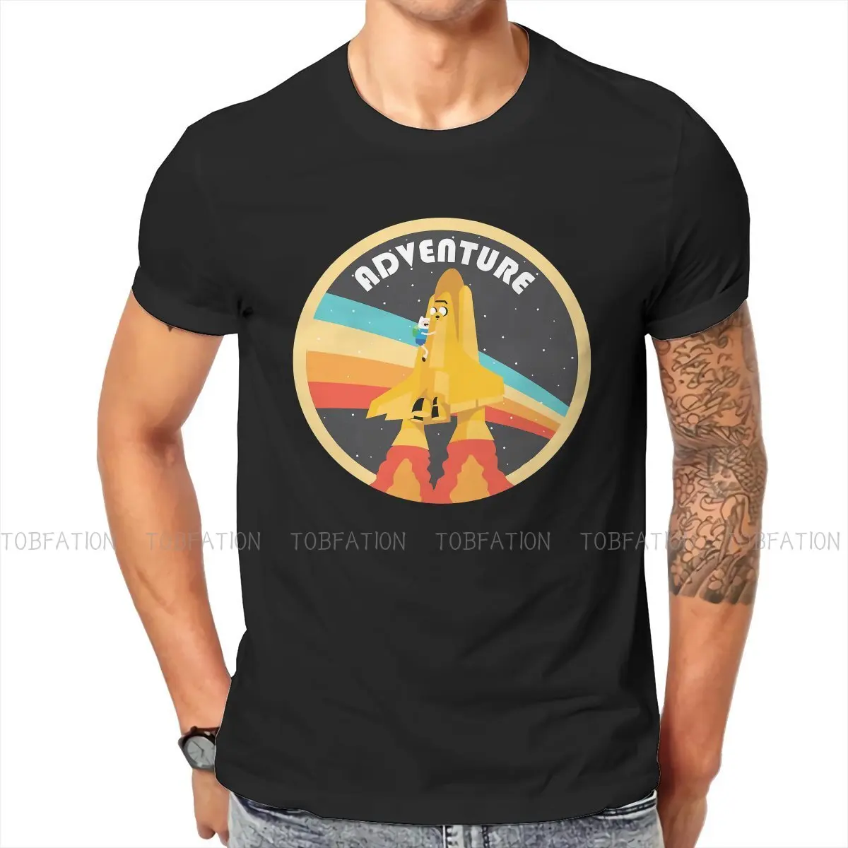Adventure Time Adventure Space Tshirt High Quality Graphic Men Vintage Fashion Summer Men's Clothing Cotton Harajuku T Shirt
Adventure Time Adventure Space Tshirt High Quality Graphic Men Vintage Fashion Summer Men's Clothing Cotton Harajuku T Shirt