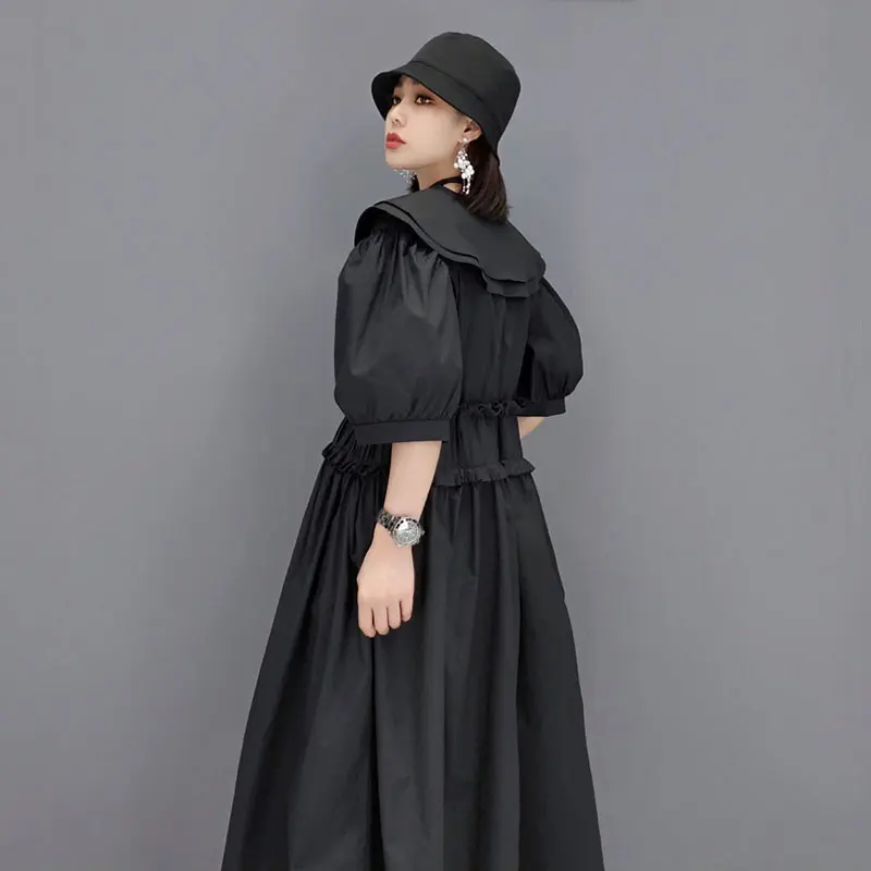 XITAO Peter Pan Collar Pleated Dress Patchwork Bandage European Station 2021 Summer New Fashion Temperament Dress WMD0712
XITAO Peter Pan Collar Pleated Dress Patchwork Bandage European Station 2021 Summer New Fashion Temperament Dress WMD0712