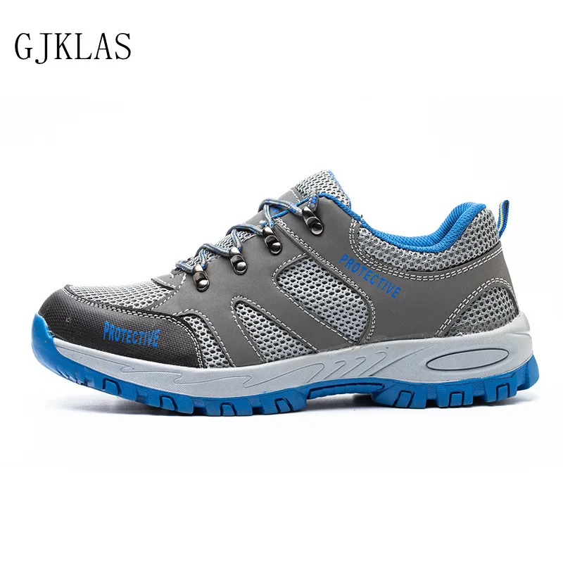 Protection Shoes Work Safety Steel Toe Working Shoes Man Safety Sneakers Outdoor Comfy Breathable Anti-smashing Safety Boots
Protection Shoes Work Safety Steel Toe Working Shoes Man Safety Sneakers Outdoor Comfy Breathable Anti-smashing Safety Boots