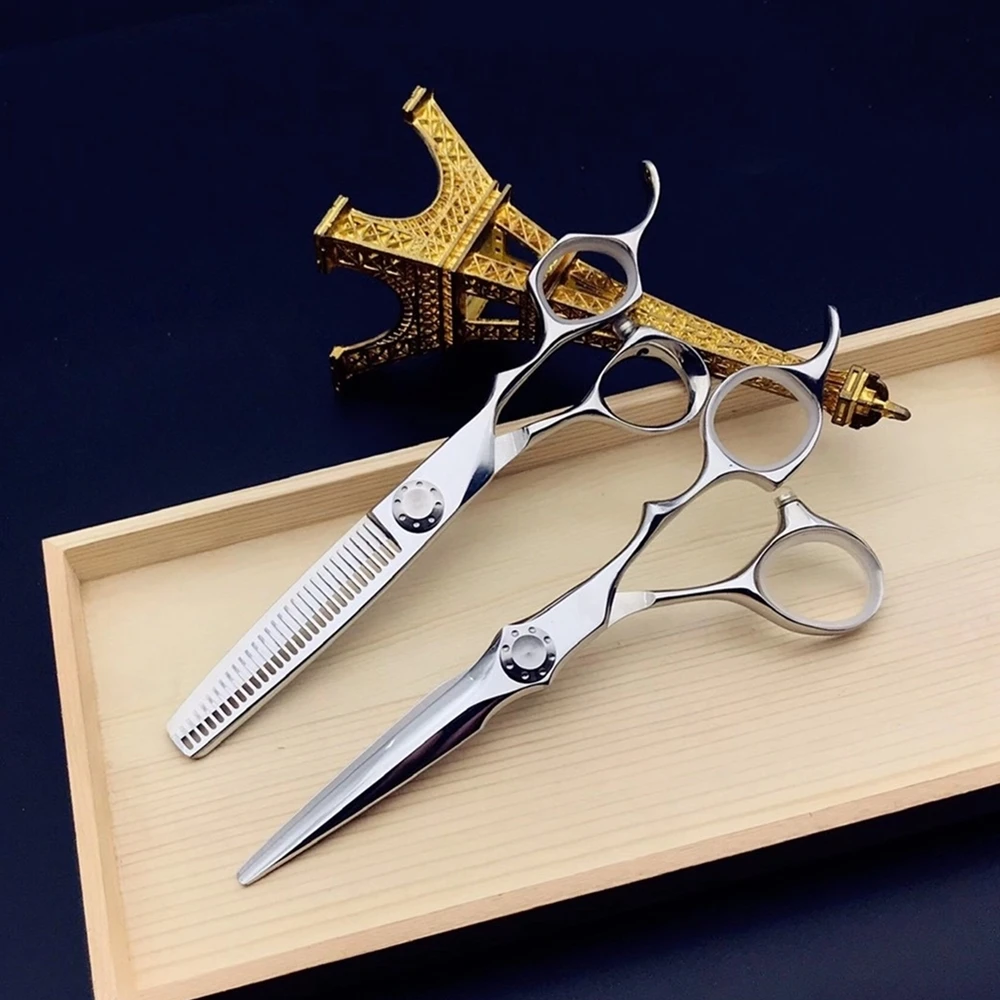 6 Professional Hair Salon Structure Scissors Set Cutting Barber Haircut Thinning Shear Scissors Hairdressing Hair Tools Scissors
6 Professional Hair Salon Structure Scissors Set Cutting Barber Haircut Thinning Shear Scissors Hairdressing Hair Tools Scissors