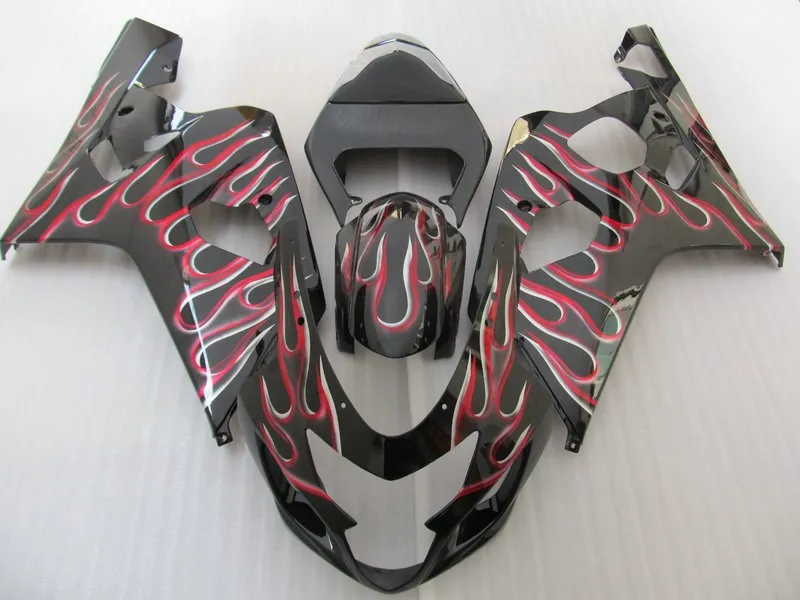Комплект обтекателей под давлением для GSXR600 750 K4 04 05 GSXR 600 GSXR750 2004 2005 ABS двойные
