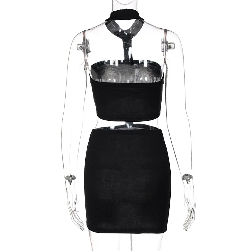 2021 New Hot Sleeveless Solid One Shoulder Mini Dresses Women Fashion New Hollow Out Skinny Summer Sexy Dress Streetwear Halter
2021 New Hot Sleeveless Solid One Shoulder Mini Dresses Women Fashion New Hollow Out Skinny Summer Sexy Dress Streetwear Halter