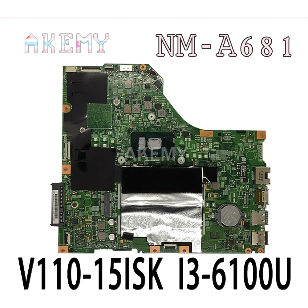 MB 5B20L78374 For Lenovo V110-15ISK Laptop Motherboard I3-6100/i3-6006U RAM 4G LV115SK MB 15277-1 448.08B01.0011 DDR4
MB 5B20L78374 For Lenovo V110-15ISK Laptop Motherboard I3-6100/i3-6006U RAM 4G LV115SK MB 15277-1 448.08B01.0011 DDR4