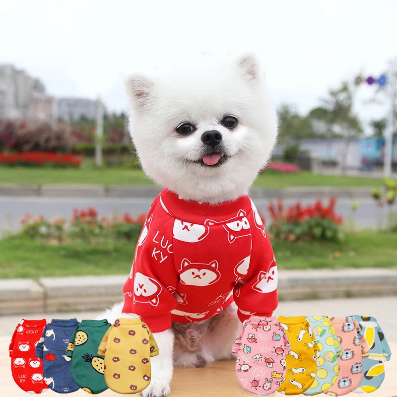Pet Clothing Latest Spring Autumn And Winter Clothing Teddy French Bulldog Cartoon Cute Golden Retriever Big Dog Clothing
Pet Clothing Latest Spring Autumn And Winter Clothing Teddy French Bulldog Cartoon Cute Golden Retriever Big Dog Clothing