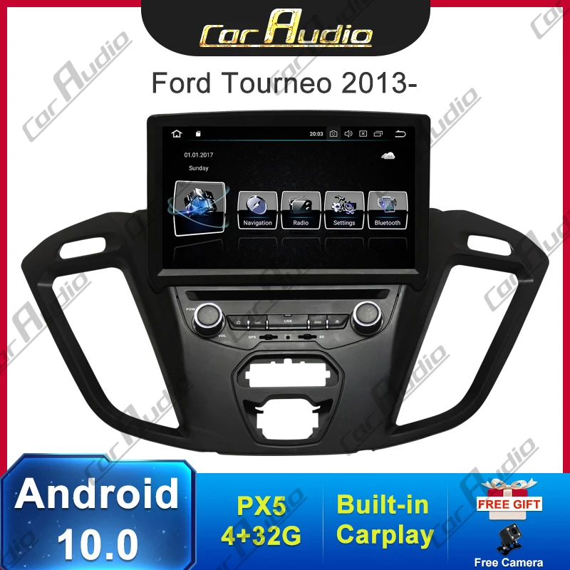 2 Din Car Radio for Ford Tourneo Transit Custom 2013 Android 10 Screen in Dash Car DVD Video Stereo Player with CarPlay GPS Maps
2 Din Car Radio for Ford Tourneo Transit Custom 2013 Android 10 Screen in Dash Car DVD Video Stereo Player with CarPlay GPS Maps