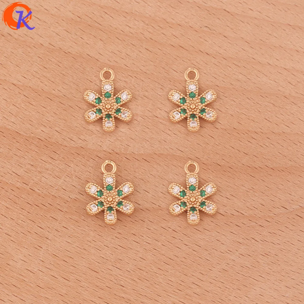 Cordial Design 50Pcs 10*13MM Jewelry Accessories/DIY Pendant/Flower Shape/Hand Made/Earrings Connectors/CZ Rhinestone Charms
Cordial Design 50Pcs 10*13MM Jewelry Accessories/DIY Pendant/Flower Shape/Hand Made/Earrings Connectors/CZ Rhinestone Charms