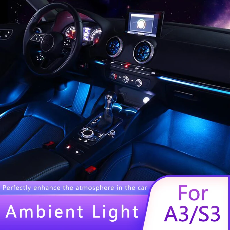 Air conditioning light for audi a3 turbine air outlet led environmental lights inlet air vent trim lights automobile decoration
Air conditioning light for audi a3 turbine air outlet led environmental lights inlet air vent trim lights automobile decoration