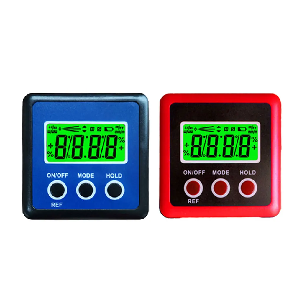 Digital Protractor Angle Gauge Finder Bevel Box Inclinometer Level Meter Magnetic Base Inclinometer Tester Measuring Tools
Digital Protractor Angle Gauge Finder Bevel Box Inclinometer Level Meter Magnetic Base Inclinometer Tester Measuring Tools