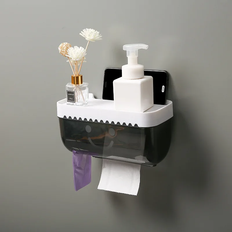 Bathroom Toilet Paper Holder Waterproof Wall Mount For Phone Toilet Paper Tray Kitchen Roll Paper Tube Storage Tray Tissue Box
Bathroom Toilet Paper Holder Waterproof Wall Mount For Phone Toilet Paper Tray Kitchen Roll Paper Tube Storage Tray Tissue Box
