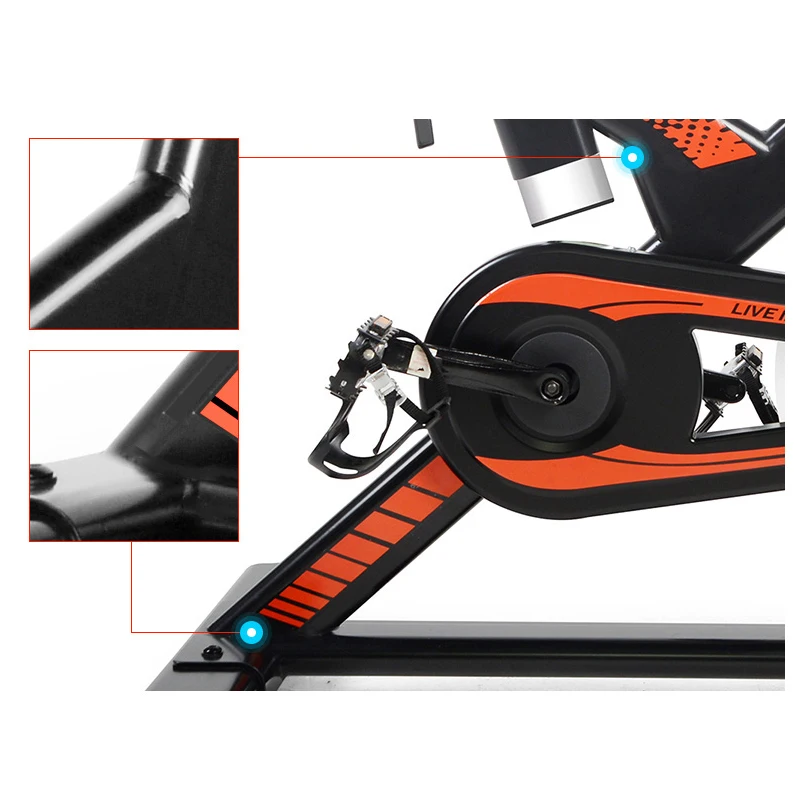 Indoor Cycling Bike Trainer Belt Spinning Bike Fast Weight Loss Ultra Quiet Pedal Exercise Bicycle
Indoor Cycling Bike Trainer Belt Spinning Bike Fast Weight Loss Ultra Quiet Pedal Exercise Bicycle