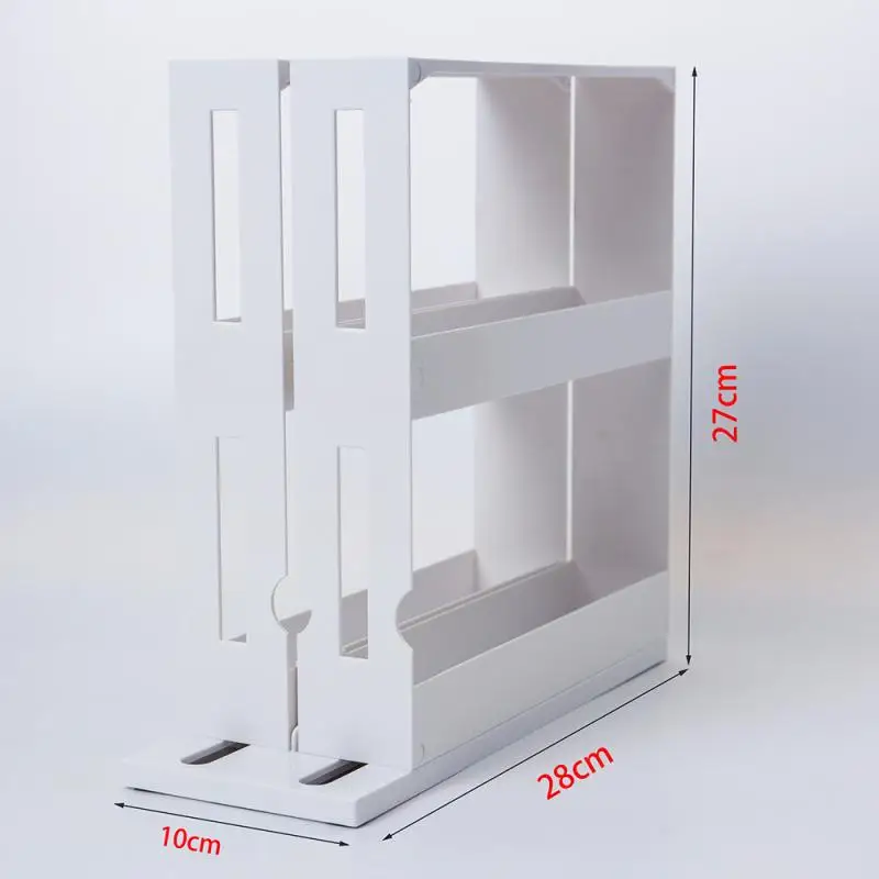 New Multi-functional Storage Rack Two Tiers Kitchen Spice Seasoning Storage Box Bathroom Cosmetic Storage Racks
New Multi-functional Storage Rack Two Tiers Kitchen Spice Seasoning Storage Box Bathroom Cosmetic Storage Racks