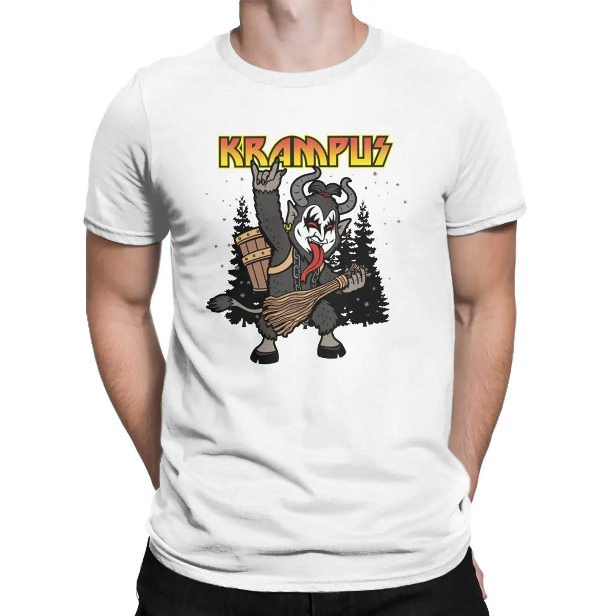 Men Women T-Shirts Christmas Kiss The Krampus Fashion Pure Cotton Tees Short Sleeve Santa T Shirts O Neck Clothing Classic
Men Women T-Shirts Christmas Kiss The Krampus Fashion Pure Cotton Tees Short Sleeve Santa T Shirts O Neck Clothing Classic