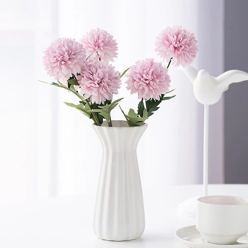 2 Heads 1 Bunch Artificial Flower Silk Ball Chrysanthemum Home Wedding Decoration Diy Christmas Gift Living Room Fake Plants
2 Heads 1 Bunch Artificial Flower Silk Ball Chrysanthemum Home Wedding Decoration Diy Christmas Gift Living Room Fake Plants