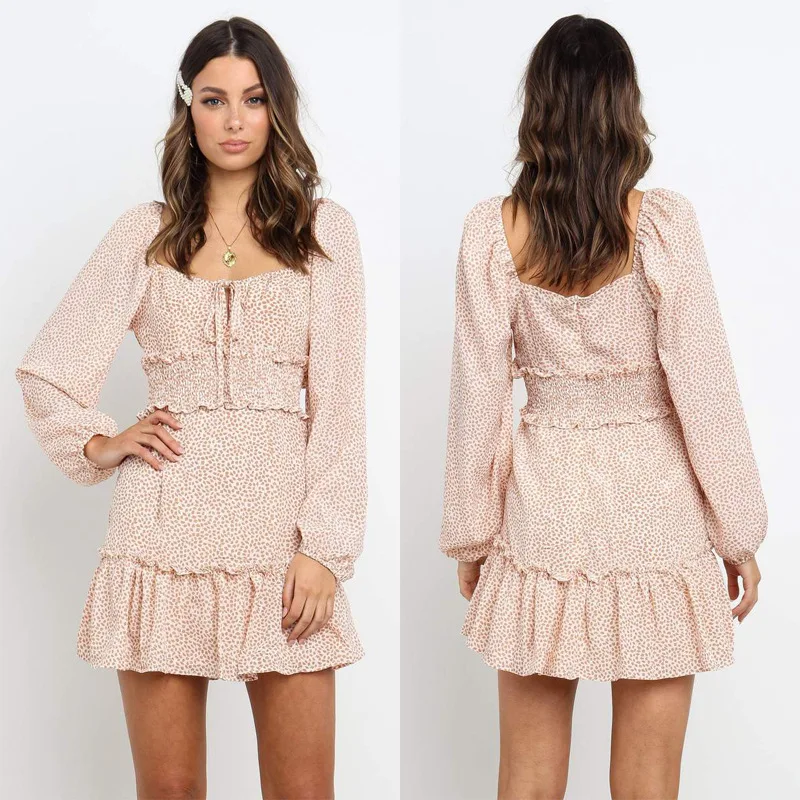 New Women's Square Neck Floral Long Sleeve Ruffle Dress Nursing Dresses Breastfeeding Pregnancy Clothes
New Women's Square Neck Floral Long Sleeve Ruffle Dress Nursing Dresses Breastfeeding Pregnancy Clothes