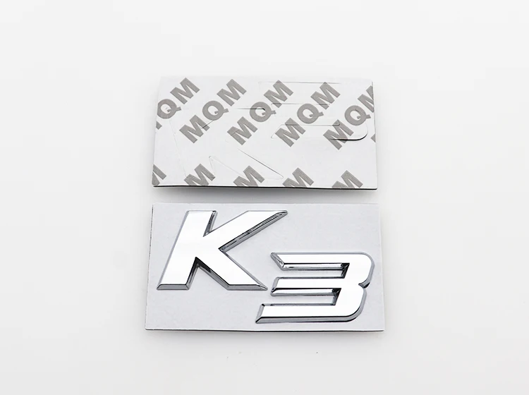 1 шт. 3D металлический K2 K3 K4 K5 Автомобильный логотип значок наклейка КРЫЛО боковой