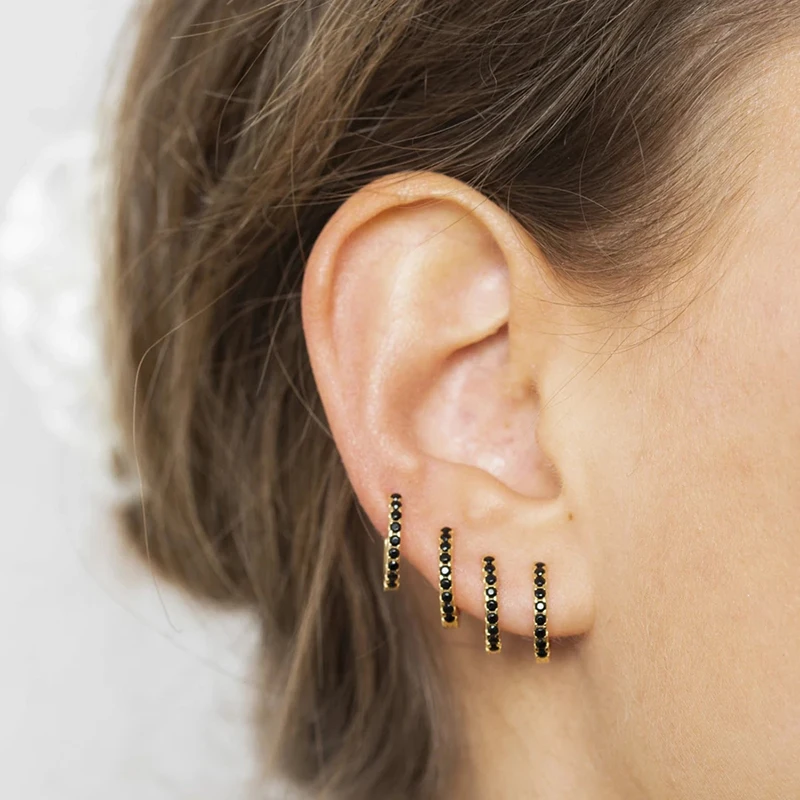 925 sterling silver For Women Girl's Huggies Hoops Earrings snake stone Classic Minimal Charming Earrings Stud Thin Hoops Gift
925 sterling silver For Women Girl's Huggies Hoops Earrings snake stone Classic Minimal Charming Earrings Stud Thin Hoops Gift