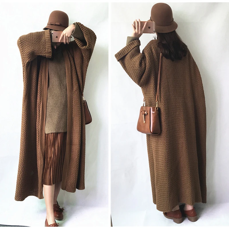 Retro long cardigan lazy loose thick line oversized sweater knitted jacket women autumn winter 2021 new straight cardigan coat55
Retro long cardigan lazy loose thick line oversized sweater knitted jacket women autumn winter 2021 new straight cardigan coat55