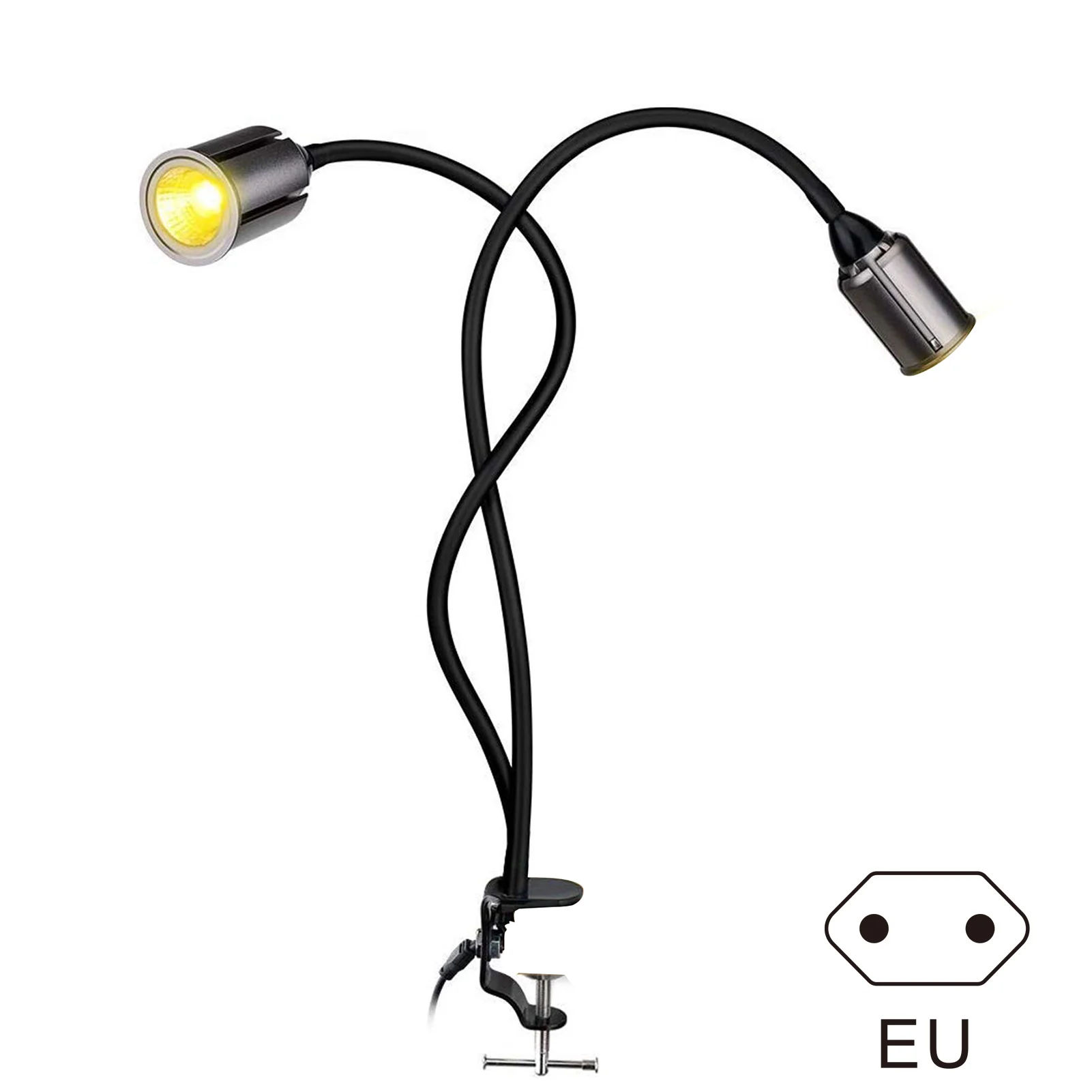 'The Best' Grow Light Plant Light Full Spectrum Gooseneck Growing Lamps Dual Head with Clamp for Indoor Plants 889
'The Best' Grow Light Plant Light Full Spectrum Gooseneck Growing Lamps Dual Head with Clamp for Indoor Plants 889