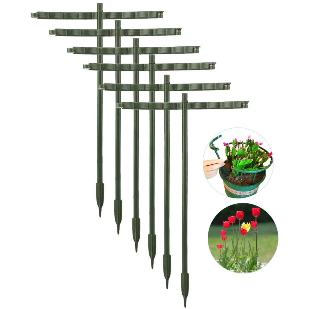 Plastic Stake Plant Support Garden Flower Support Climbing Small Plants Semi-circular 6pcs Flowers And Vegetables Lattice
Plastic Stake Plant Support Garden Flower Support Climbing Small Plants Semi-circular 6pcs Flowers And Vegetables Lattice