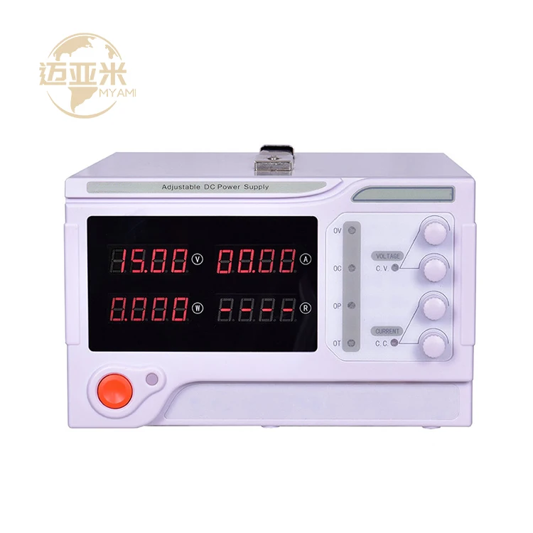 MY-K12030 digital lab 120V 30A потенциометр, Регулируемый Настольный импульсный источник питания постоянного тока 3600 Вт
MY-K12030 digital lab 120V 30A потенциометр, Регулируемый Настольный импульсный источник питания постоянного тока 3600 Вт