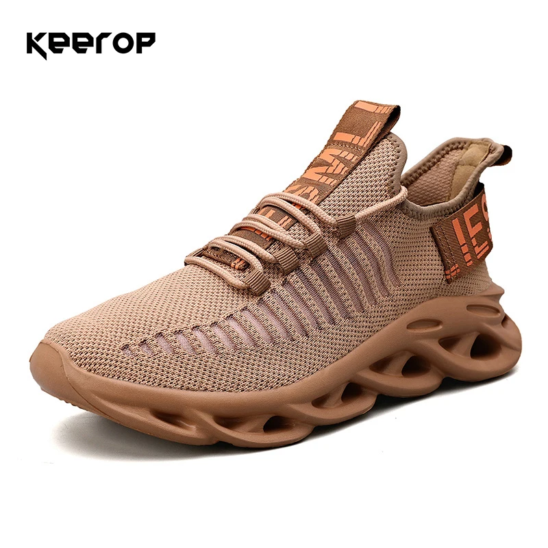 KEEROP Fashion Men Sneakers Breathable Running Shoes Cushioning Lightweight Men Sports Shoes Height Increase Running Sneakers
KEEROP Fashion Men Sneakers Breathable Running Shoes Cushioning Lightweight Men Sports Shoes Height Increase Running Sneakers
