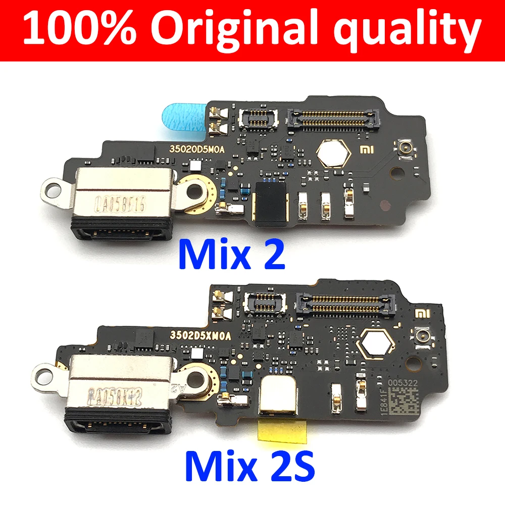 100% Оригинальный док разъем для Xiaomi Mi Mix 2 S Mix2s USB зарядное устройство порт зарядки