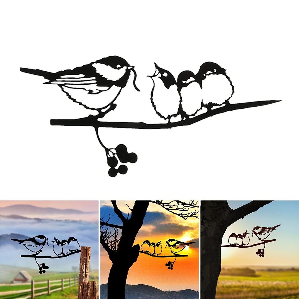 Garden Art Outdoor Metal Bird Stake Garden Backyard Branch Metal Art Bird Yard Art Tree Bird Animal Garden Decorations
Garden Art Outdoor Metal Bird Stake Garden Backyard Branch Metal Art Bird Yard Art Tree Bird Animal Garden Decorations