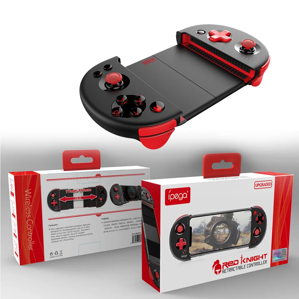 iPEGA 9087S Joystick for Phone Gamepad Android Game Controller Bluetooth Extendable Joystick for ios Tablet PC Android Tv Box
iPEGA 9087S Joystick for Phone Gamepad Android Game Controller Bluetooth Extendable Joystick for ios Tablet PC Android Tv Box