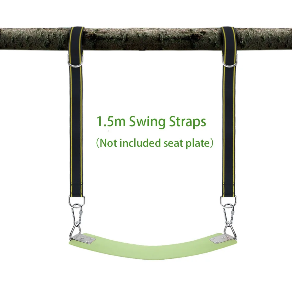 Outdoor 2 pcs Heavy Duty Tree Swing Hanging Kit adjustable Hammock Straps With Two Lock Snap Carabiner Hooks
Outdoor 2 pcs Heavy Duty Tree Swing Hanging Kit adjustable Hammock Straps With Two Lock Snap Carabiner Hooks