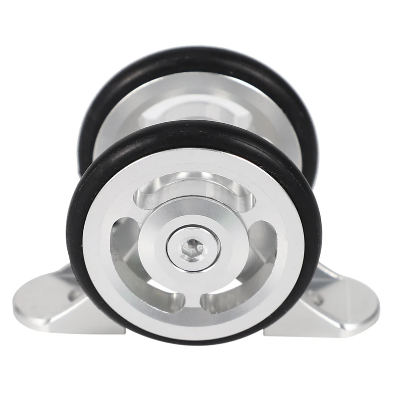 Folding Bike Easy Wheel Bicycle Mudguard Bearing Double Wheel Rear Fender Wheel for Brompton Folding Bicycle Accessories Silver
Folding Bike Easy Wheel Bicycle Mudguard Bearing Double Wheel Rear Fender Wheel for Brompton Folding Bicycle Accessories Silver