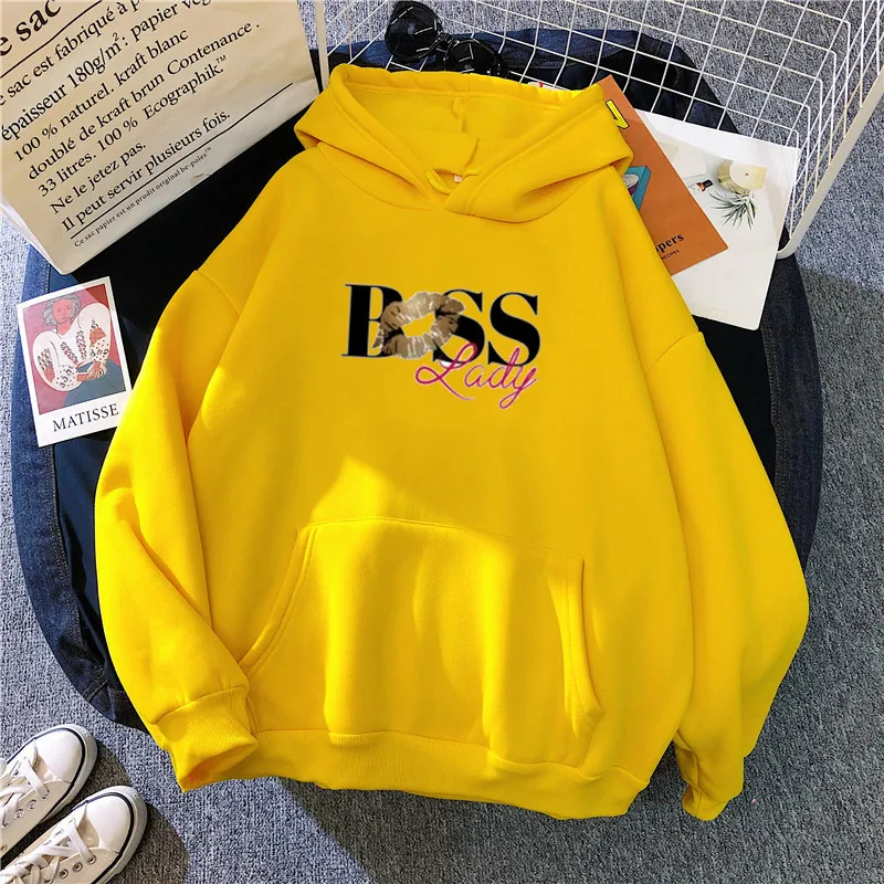 Female Boss Lady Hoodies Women Cute Graphic Vintage Sweatshirt 90s Vogue Streetwear Hoody
Female Boss Lady Hoodies Women Cute Graphic Vintage Sweatshirt 90s Vogue Streetwear Hoody