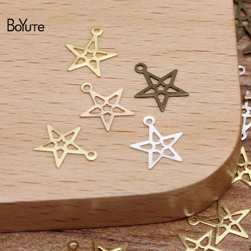 BoYuTe (1000 Pieces/Lot) 8MM Metal Brass Stamping Star Charms for Jewelry Making Diy Hand Made Materials Wholesale
BoYuTe (1000 Pieces/Lot) 8MM Metal Brass Stamping Star Charms for Jewelry Making Diy Hand Made Materials Wholesale