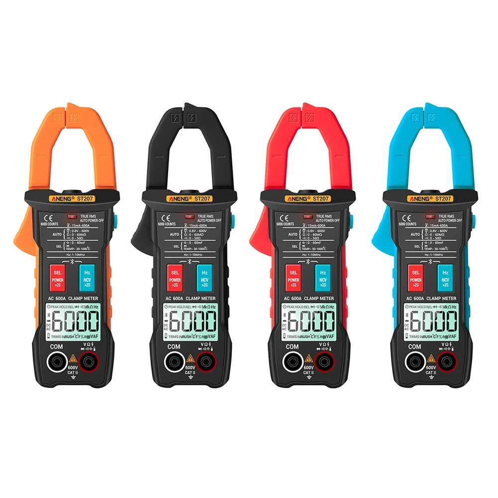APP Digital Clamp Meter Multimeter Auto Ranging Data Hold Strong Toughness Electric Portable Bluetooth-compatible Amp Meter
APP Digital Clamp Meter Multimeter Auto Ranging Data Hold Strong Toughness Electric Portable Bluetooth-compatible Amp Meter