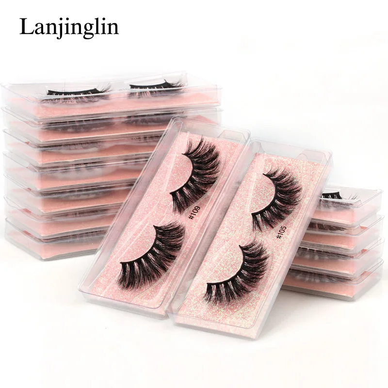 Wholesale False Eyelashes 4/10/50/100 Pairs Soft 3D Mink Lashes Wispy Fluffy Fake Eyelashes Makeup Set Extension Tool Faux Cils
Wholesale False Eyelashes 4/10/50/100 Pairs Soft 3D Mink Lashes Wispy Fluffy Fake Eyelashes Makeup Set Extension Tool Faux Cils