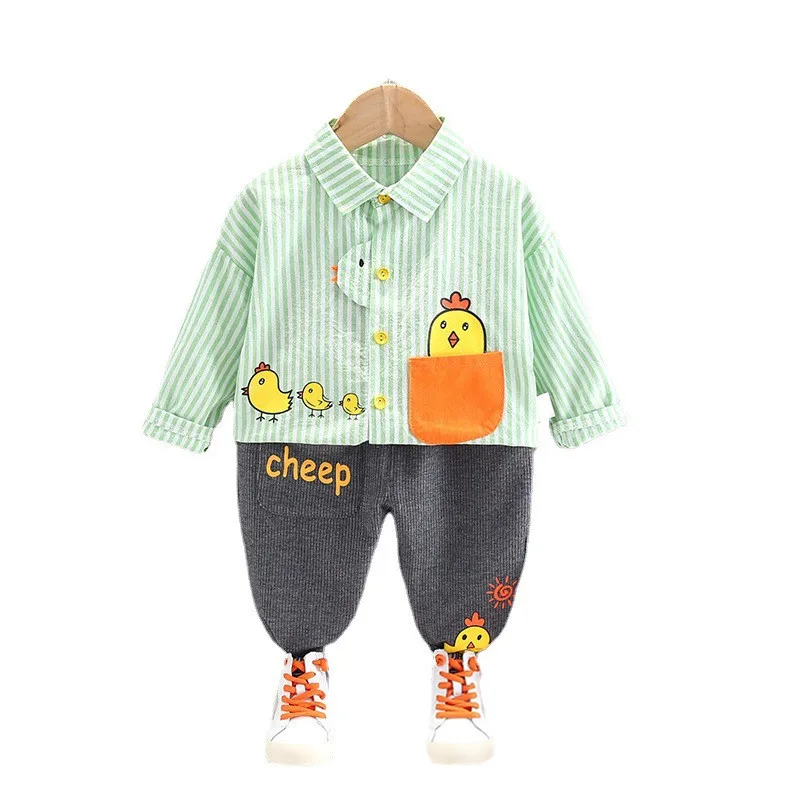 New Spring Autumn Baby Boys Clothes Fashion Children Cotton Shirt Pants 2Pcs/Sets Toddler Sports Casual Costume Kids Tracksuits
New Spring Autumn Baby Boys Clothes Fashion Children Cotton Shirt Pants 2Pcs/Sets Toddler Sports Casual Costume Kids Tracksuits