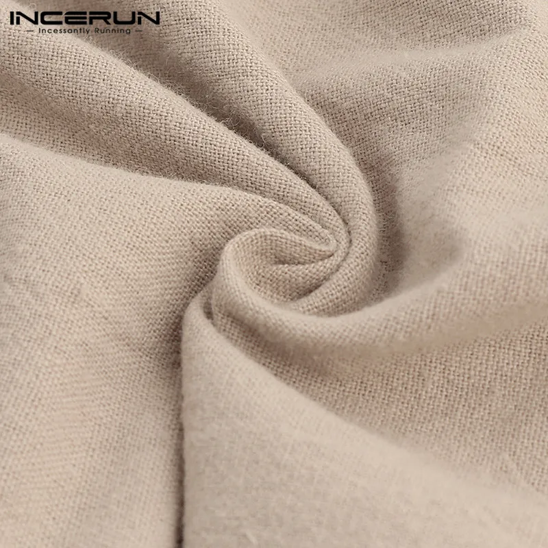 INCERUN Fashion Casual Men Shirts Cotton Button Pockets Solid Color Lapel Camisa Masculina Long Sleeve Blouse Autumn Streetwear
INCERUN Fashion Casual Men Shirts Cotton Button Pockets Solid Color Lapel Camisa Masculina Long Sleeve Blouse Autumn Streetwear