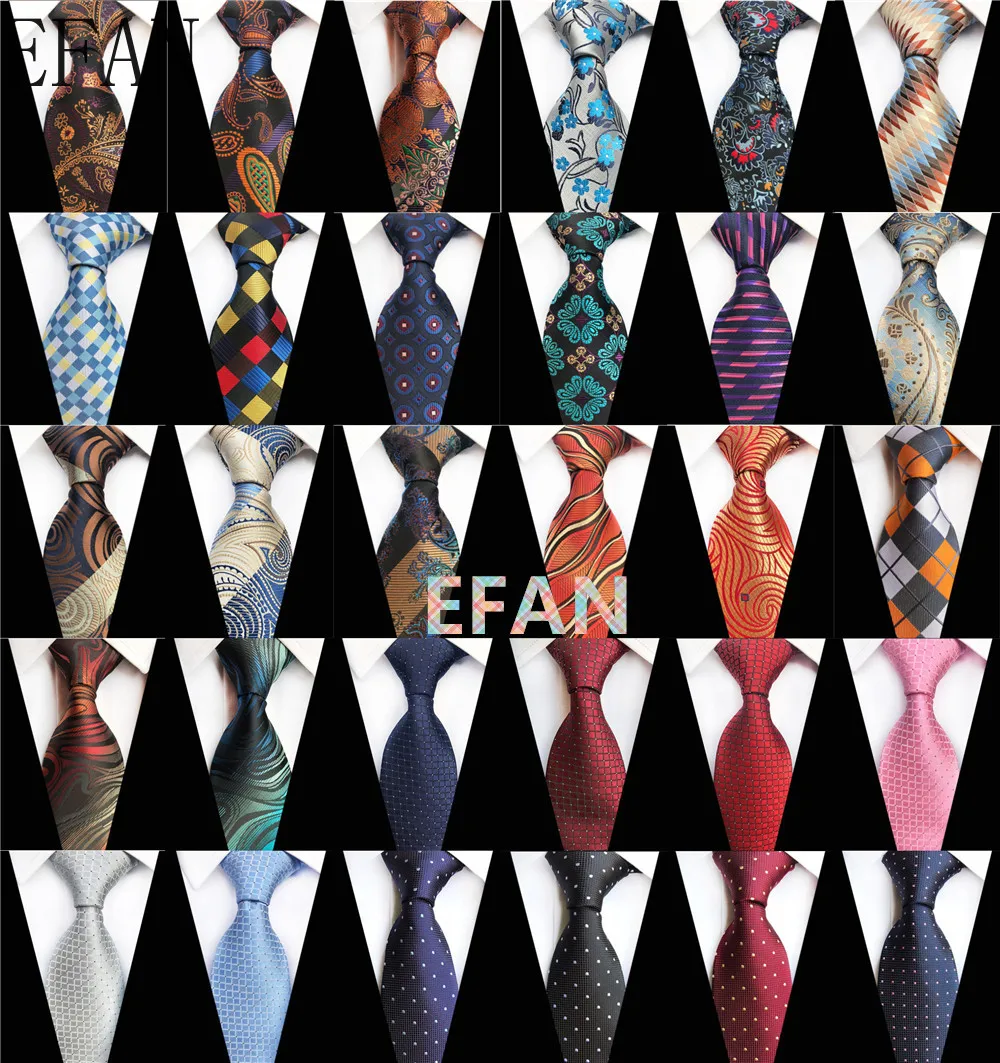 New Design Paisley Plaid Jacquard Woven Silk Mens Ties Neck Tie 8cm Striped Ties for Men Business Suit Business Wedding Party
New Design Paisley Plaid Jacquard Woven Silk Mens Ties Neck Tie 8cm Striped Ties for Men Business Suit Business Wedding Party