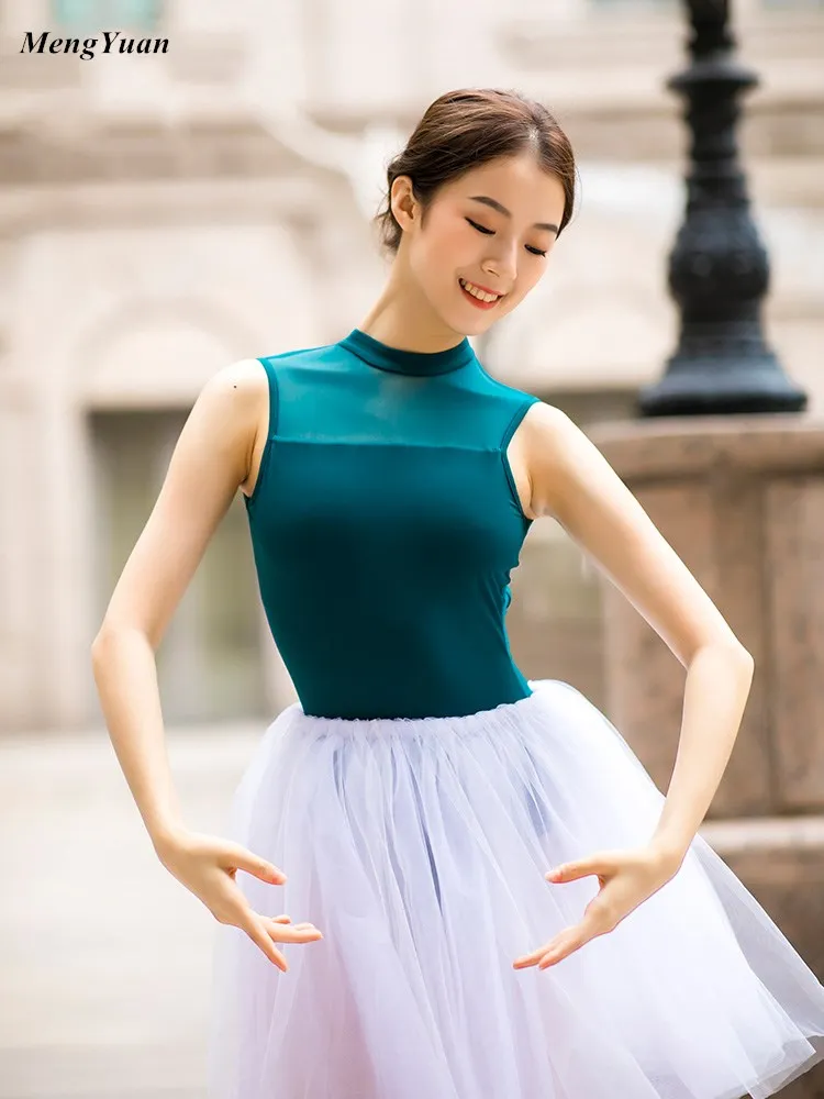 Фото Meng Yuan трико для балета и танцев одежда взрослых женские модели простая