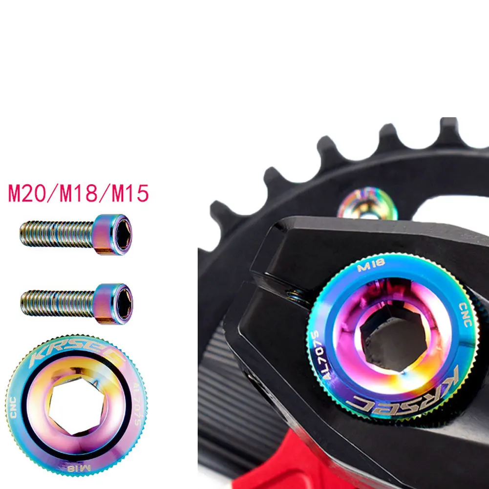 M15/M18/M20 Crank Cover Screw Cap M20 MTB Crankset Cover Aluminum BMX Road Bike Arm Bolt Mountain Bike Parts Accessories
M15/M18/M20 Crank Cover Screw Cap M20 MTB Crankset Cover Aluminum BMX Road Bike Arm Bolt Mountain Bike Parts Accessories