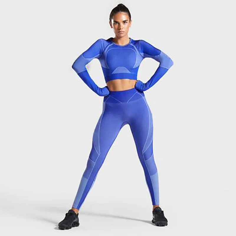 2Pcs Set Hollow Out Yoga Suit Women Breathable Fitness Top Seamless Stretch Hip Lift Leggings Gym Workout Roupas Femininas 
2Pcs Set Hollow Out Yoga Suit Women Breathable Fitness Top Seamless Stretch Hip Lift Leggings Gym Workout Roupas Femininas