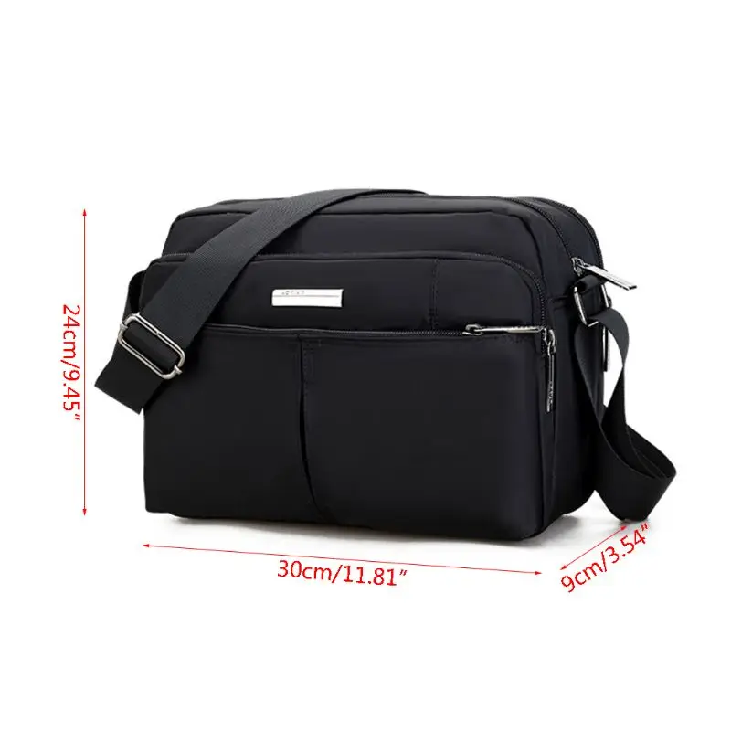 Men Nylon Shoulder Business Messenger Crossbody Small Satchel Laptop Bag
Men Nylon Shoulder Business Messenger Crossbody Small Satchel Laptop Bag