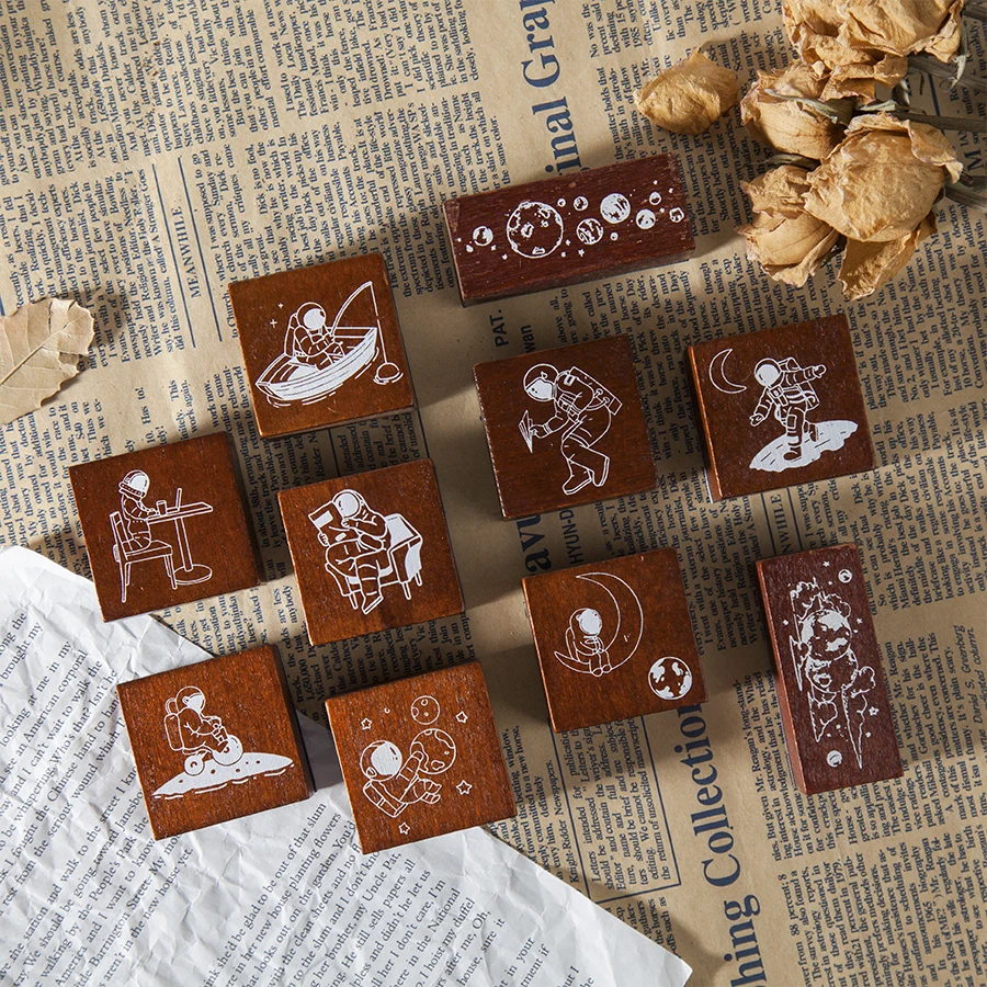 Universe Travel Cute Wooden Rubber Stamps Diy Diary Stamps Set for Diy Craft Card Scrapbooking Supplies
Universe Travel Cute Wooden Rubber Stamps Diy Diary Stamps Set for Diy Craft Card Scrapbooking Supplies
