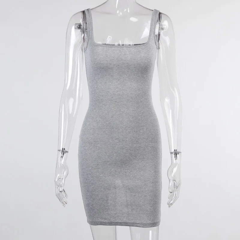 WJFZQM Spaghetti Strap Dress Mini Skinny Sleeveless Off Shoulder Women Fashion Elegant Party Dress Square Collar Casual Dress
WJFZQM Spaghetti Strap Dress Mini Skinny Sleeveless Off Shoulder Women Fashion Elegant Party Dress Square Collar Casual Dress