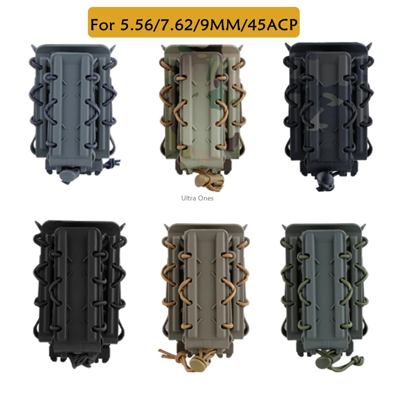 High Quality Molle 5.56 / 7.62 / 9MM / 45ACP Tactical Hunting Magazine Pouch Military Training Paintball Airsoft Mag Case Box
High Quality Molle 5.56 / 7.62 / 9MM / 45ACP Tactical Hunting Magazine Pouch Military Training Paintball Airsoft Mag Case Box