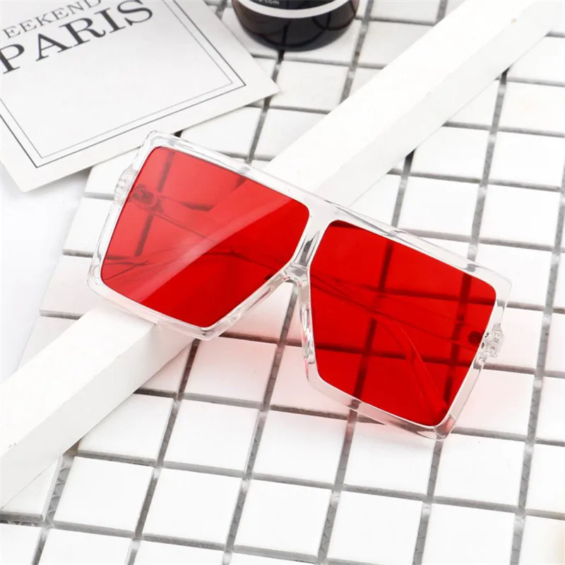 Oversize Square Frame Flat Top Top New Fashion Sunglasses Women Men Retro Sun Glasses
Oversize Square Frame Flat Top Top New Fashion Sunglasses Women Men Retro Sun Glasses