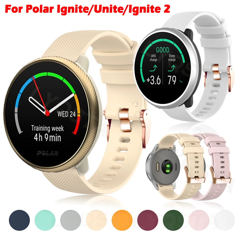 Мягкая силиконовая лента для Polar Ignite умные часы, ремешок, спортивный браслет для Polar Unite, ремешок на запястье, аксессуары, ремешок для часов
Мягкая силиконовая лента для Polar Ignite умные часы, ремешок, спортивный браслет для Polar Unite, ремешок на запястье, аксессуары, ремешок для часов