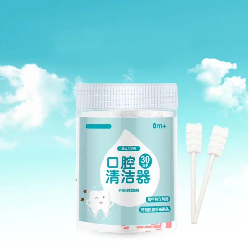 30Pcs Disposable Baby Toothbrush Paper Rod Handle Tongue Cleaner Gauze Toothbrush Infant Oral Cleaning Stick Dental Care 4X7C
30Pcs Disposable Baby Toothbrush Paper Rod Handle Tongue Cleaner Gauze Toothbrush Infant Oral Cleaning Stick Dental Care 4X7C