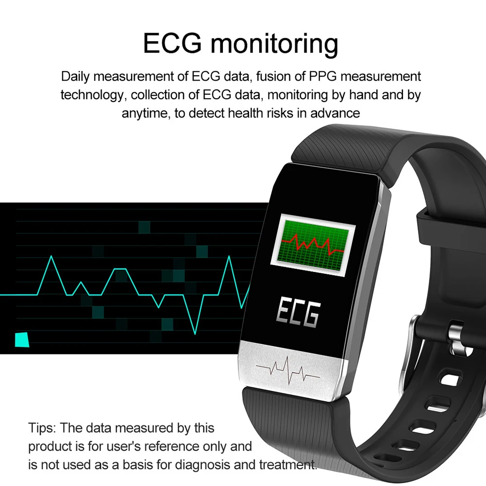 T1 Smart Bracelet Watch 1.14 inch Touch Heart Rate Sleep Monitor Fitness Tracker Sporting Supportive Parts Portable
T1 Smart Bracelet Watch 1.14 inch Touch Heart Rate Sleep Monitor Fitness Tracker Sporting Supportive Parts Portable