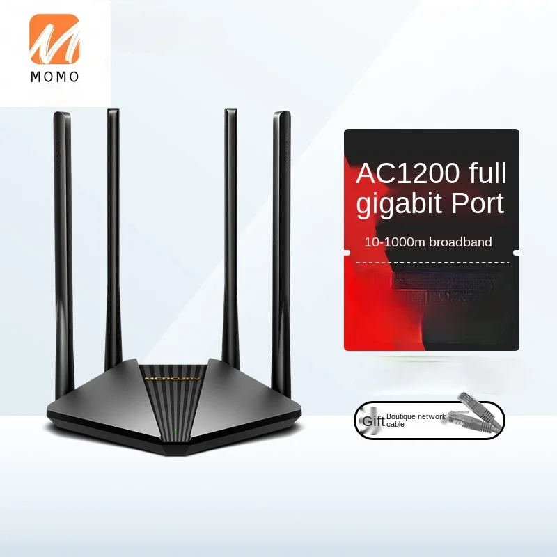 1200M Dual Gigabit Wireless Router Gigabit Port High-Speed WiFi Wall-through King D121g Dual-Frequency 5G High-Power Enhancement
1200M Dual Gigabit Wireless Router Gigabit Port High-Speed WiFi Wall-through King D121g Dual-Frequency 5G High-Power Enhancement
